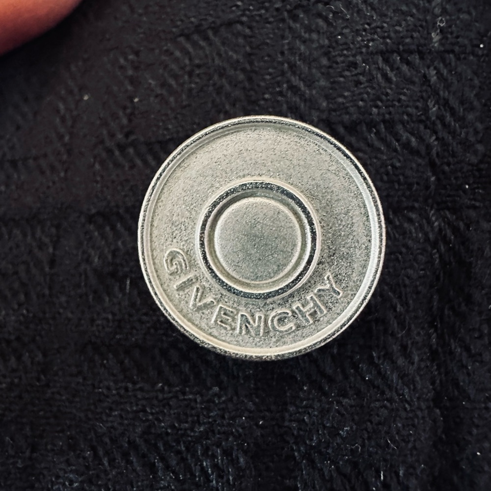 Givenchy Black Monogram Embossed Jacket - Picture 2 of 6